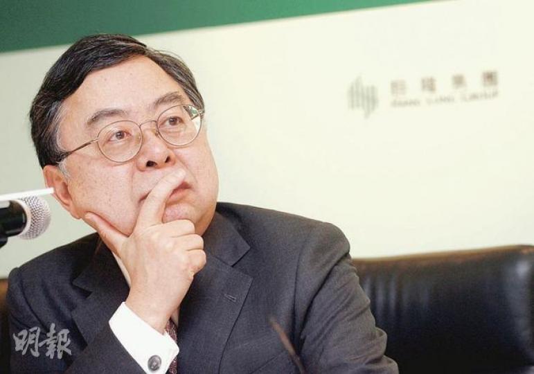 恒隆主席陳啟宗講起內地啲「城市綜合體」,佢破頭就罵,話呢啲都係垃圾。(林振東攝) 恒隆主席陳啟宗講起內地啲「城市綜合體」,佢破頭就罵,話呢啲都係垃圾。(林振東攝)