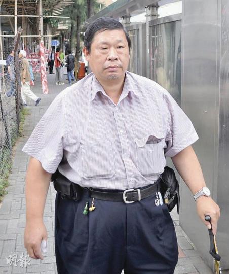被控與人打鬥的風水師俞志麟昨否認控罪,並向記者稱自己「早已算到自己會『當黑』」。(胡學能攝)被告彭耀發(圖),被俞志麟質疑在街上非禮一名女子,引發二人爭執打鬥。(胡學能攝) 被控與人打鬥的風水師俞志麟昨否認控罪,並向記者稱自己「早已算到自己會『當黑』」。(胡學能攝)被告彭耀發(圖),被俞志麟質疑在街上非禮一名女子,引發二人爭執打鬥。(胡學能攝)