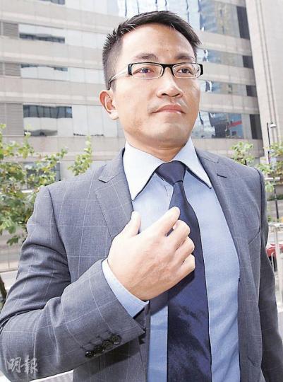 獸醫蔡相祺因妒忌模特兒女友與其他男子拍下親密照，禁錮她於診所及恐嚇「攬住一齊死」，昨被裁定非法禁錮等罪成，還押候判。（李紹昌攝）