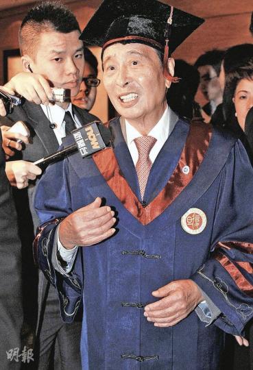 李兆基(圖)出席復旦大學第5屆校董就職典禮時表示,現時無意退休。(何家達攝) 李兆基(圖)出席復旦大學第5屆校董就職典禮時表示,現時無意退休。(何家達攝)