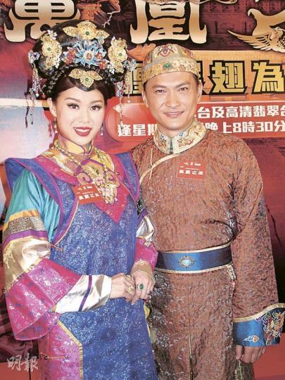 胡杏兒有信心爭視后，陳錦鴻則只盼能打入最後5強。（攝影/記者﹕梁榮達）
