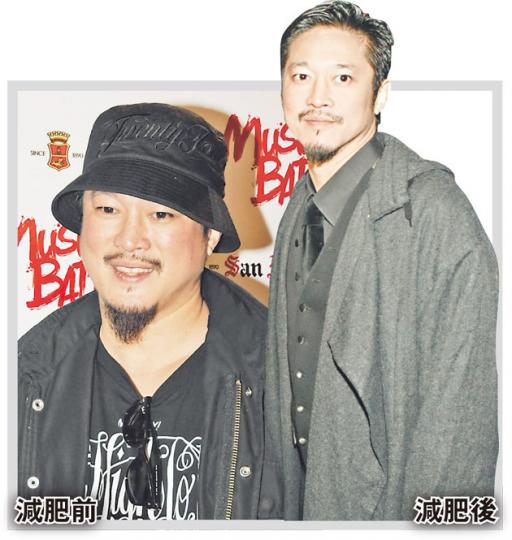陳子聰在兩個月內激減70磅，由「肥仔聰」回復標準身形。（攝影﹕娛樂組）何超儀見老公陳子聰下定決心減肥，她也加入支持，激減10磅之下，現在體重90多磅。（攝影﹕娛樂組）