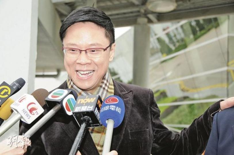 梁乃鵬讚陳志雲是出色的總經理,對他離職感可惜。(攝影/記者﹕林祖傑) 梁乃鵬讚陳志雲是出色的總經理,對他離職感可惜。(攝影/記者﹕林祖傑)