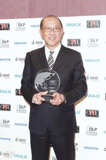 張家振在影圈工作多年，是次獲頒「近十年最傑出製作人大獎」絕對是實至名歸。（攝影：劉永銳）