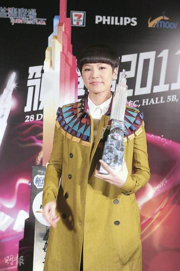 何韻詩未有「畀面」出席新城慶功宴。（攝影﹕梁迺楠、孫華中）
