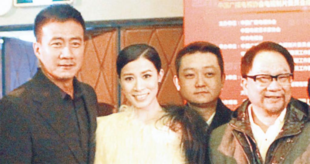 胡軍、佘詩曼及徐小明合作拍攝劇集《建元風雲》，未知這個組合會否為觀眾帶來驚喜？（攝影/記者：葉靜文）