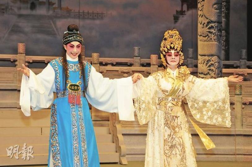 （攝影/記者：林祖傑）戲迷鼓掌大叫encore，阿刨與阿嗲顯得十分感動，感性的阿刨更忍不住落淚。（攝影/記者：林祖傑）（攝影/記者：林祖傑）