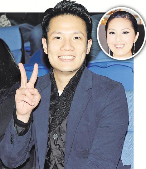 丁子高也贊成困住常紮紮跳坐不定的太太楊千嬅（圓圖）。（攝影：鍾偉茵）
