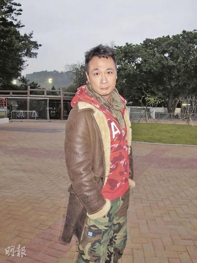 吳鎮宇出身於無綫，他笑言很想嗅一下TVB的味道。（攝影/記者：柯美）
