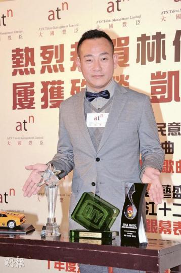 林保怡離開無綫後,事業一帆風順,但他從沒想過是否後悔走得太遲。(攝影:梁迺楠) 林保怡離開無綫後,事業一帆風順,但他從沒想過是否後悔走得太遲。(攝影:梁迺楠)