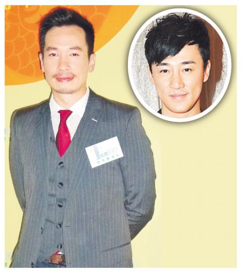陳豪有時看到林峯（圓圖）的負面新聞，都戥對方感到無奈。（攝影/記者：葉靜文）