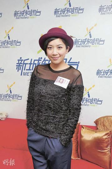 黃智雯憑《缺宅男女》上位。（攝影/記者：劉一立）