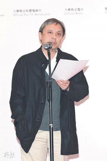 陳嘉上希望金像獎頒獎禮能自負盈虧。 （攝影﹕娛樂組）