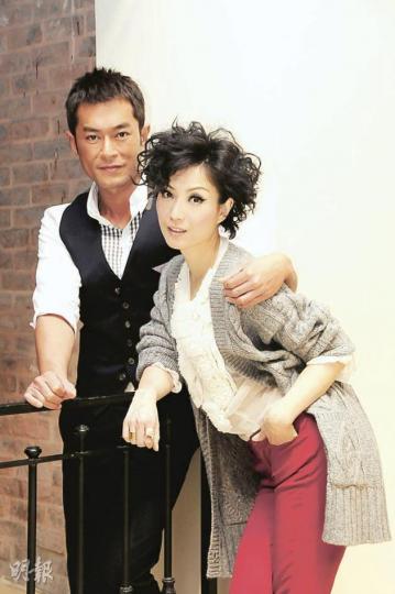 Sammi與古仔難忘在香格里拉拍戲的苦與樂。（攝影/記者：林祖傑）