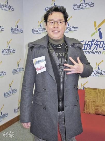 譚詠麟對減肥甚有心得，除了戒食澱粉質之外，亦會跑步加速進度。（攝影/記者：孫慧莊）