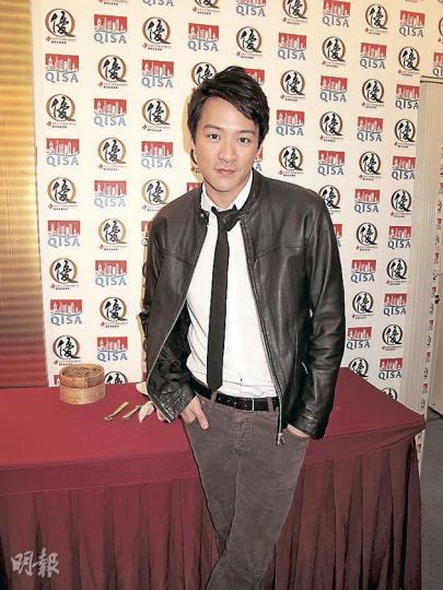 陳智燊將與唐詩詠演出接吻戲。（攝影/記者：柯美）
