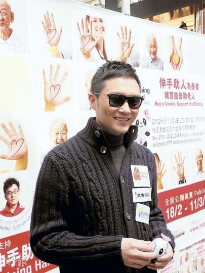 張智霖大讚鄭裕玲為人公平公正又有口才，是他心目中最佳特首人選。（攝影/記者﹕柯美）
