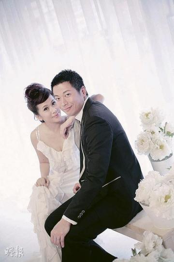 文頌嫻婚後努力為夫婿Jason 傳宗接代。（微博圖片）