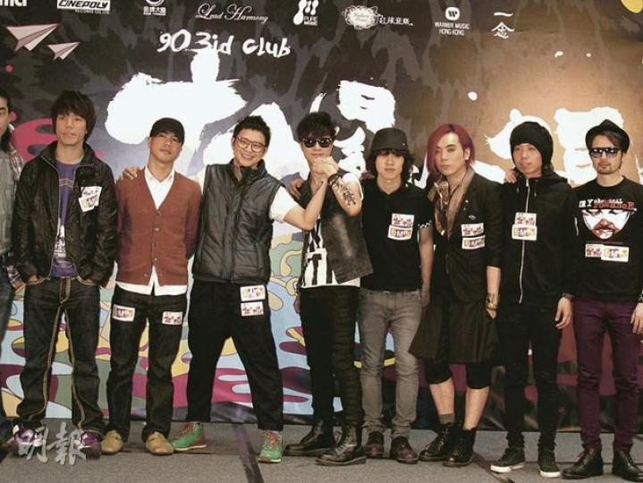 Mr.與RubberBand將聯同其他樂壇演出。（攝影/記者：楊安莉） 泰迪羅賓忙於電影配樂工作。（攝影/記者：楊安莉）