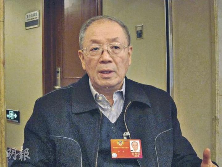 海軍少將尹卓認為，美國插足令南海問題複雜化，但中國和其他南海周邊國家都需要維持和平環境以發展經濟，南海局勢總體仍向好的方向發展。（明報記者攝）