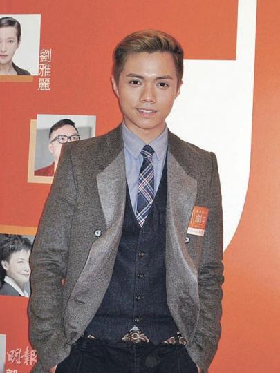 張敬軒參與舞台劇演出,演蘇玉華的兒子。(攝影/記者﹕楊安莉) 張敬軒參與舞台劇演出,演蘇玉華的兒子。(攝影/記者﹕楊安莉)