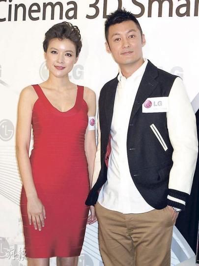 余文樂、陳茵媺以帥哥美女組合出席宣傳活動。(攝影/記者:鍾一虹) 余文樂、陳茵媺以帥哥美女組合出席宣傳活動。(攝影/記者:鍾一虹)