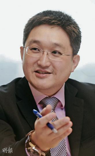 盧瑞斌(圖)預期,亞洲國家的GDP增長率將於今年下半年見底回升。(劉焌陶攝) 盧瑞斌(圖)預期,亞洲國家的GDP增長率將於今年下半年見底回升。(劉焌陶攝)