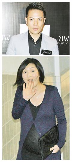 丁子高竟笑老婆千嬅(下圖),不怕回家被扭耳仔嗎?(攝影:黃梓烜) 丁子高竟笑老婆千嬅(下圖),不怕回家被扭耳仔嗎?(攝影:黃梓烜)
