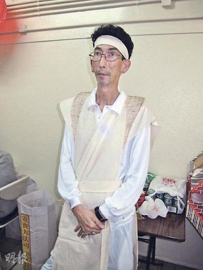 車保羅感激娛樂圈中人幫忙救急。(攝影/記者:鍾一虹) 車保羅感激娛樂圈中人幫忙救急。(攝影/記者:鍾一虹)