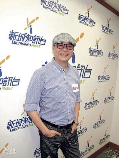歐陽震華自嘲沒有市場。（攝影/記者：柯美）