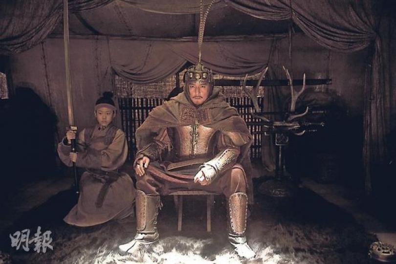 吳彥祖身穿「霸王甲」演項羽氣勢十足,但背後卻有苦自己知。(微博圖片) 吳彥祖身穿「霸王甲」演項羽氣勢十足,但背後卻有苦自己知。(微博圖片)