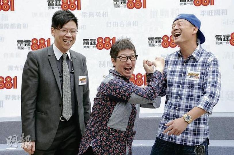 身為「志雲黨」的榮譽會員,王喜坦言有意再開咪做節目。(攝影﹕鍾偉茵) 身為「志雲黨」的榮譽會員,王喜坦言有意再開咪做節目。(攝影﹕鍾偉茵)
