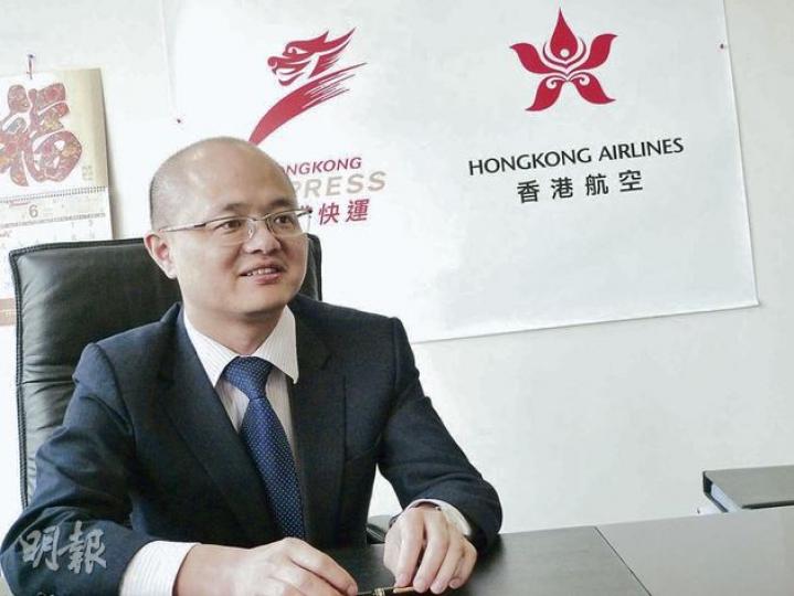 港航總裁助理兼商務總監汪彥錕表示,航空業因歷史原因,造成太古集團旗下的國泰和港機工程強勢,盼當局開放市場,容許有多家港產航空公司。(吳光熙攝) 港航總裁助理兼商務總監汪彥錕表示,航空業因歷史原因,造成太古集團旗下的國泰和港機工程強勢,盼當局開放市場,容許有多家港產航空公司。(吳光熙攝)