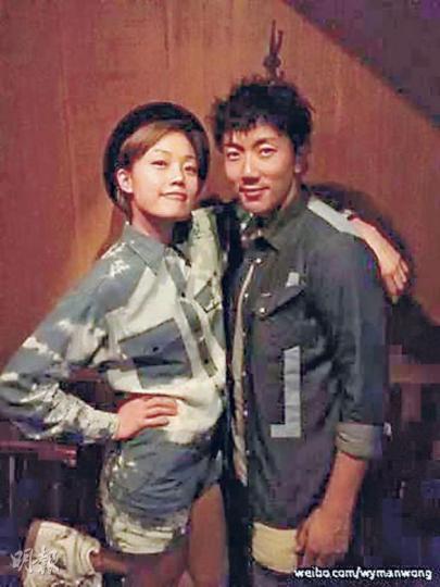 容祖兒與劉浩龍相戀,全城哄動。(微博圖片) 容祖兒與劉浩龍相戀,全城哄動。(微博圖片)