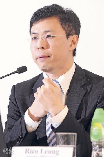 證監會市場監察部高級總監梁仲賢。(鄧宗弘攝) 證監會市場監察部高級總監梁仲賢。(鄧宗弘攝)