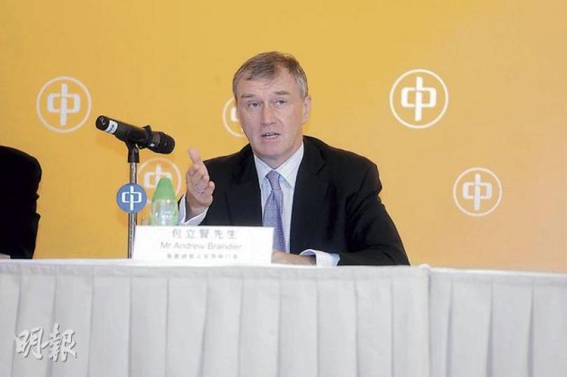 因澳洲及印度業務拖累,中電上半年純利大幅倒退42%。圖為集團總裁包立賢。(尹錦恩攝) 因澳洲及印度業務拖累,中電上半年純利大幅倒退42%。圖為集團總裁包立賢。(尹錦恩攝)