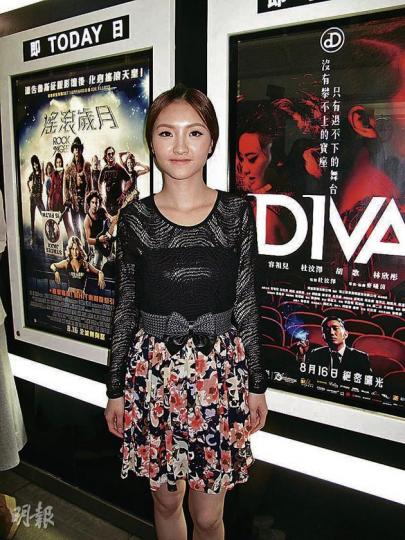 林欣彤承認失聲對工作有很大影響。(攝影/記者:柯美) 林欣彤承認失聲對工作有很大影響。(攝影/記者:柯美)