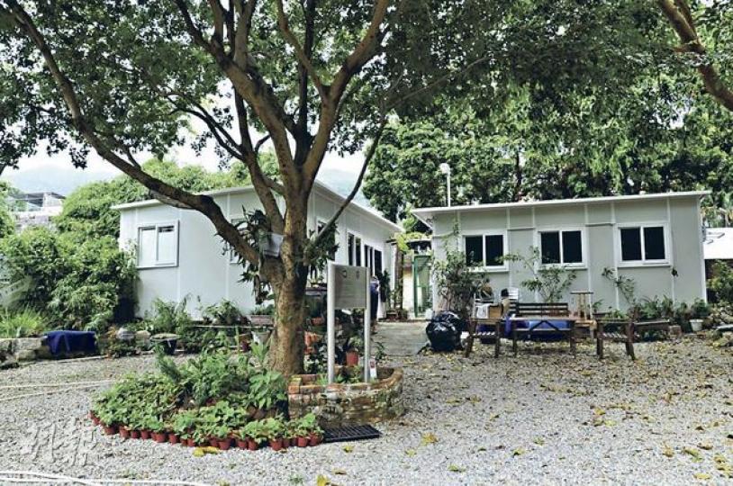 賽馬會老圍中藥園（陳淑安攝） 示範導師陳佩貞（陳淑安攝）