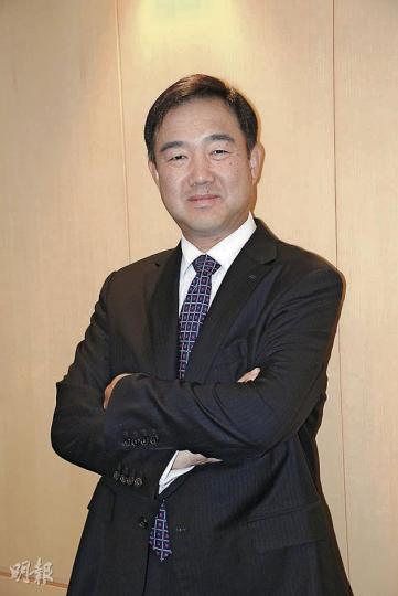 中鋁國際董事長張程忠表示，公司有意擴大海外業務份額，而非洲市場將會是未來發展重點。（陳子凌攝）
