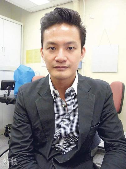 香港中文大學眼科及視覺科學學系臨牀助理教授莊金隆醫生（曾明攝）