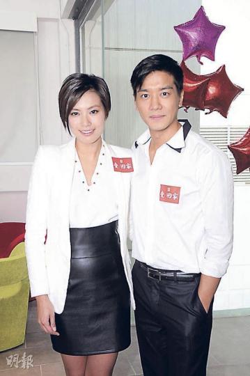 黎諾懿撐朱慧敏拍劇時有商有量、互相提點，並非教演戲。（攝影/記者﹕梁榮達） 朱慧敏壓力爆煲，突然失控落淚。（攝影/記者﹕梁榮達）