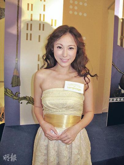 劉心悠患感冒體重下降，幸身材未縮水。（攝影/記者﹕柯美） 翁嘉穗有信心「一人一票」選港姐明年會成功。（攝影/記者﹕柯美）