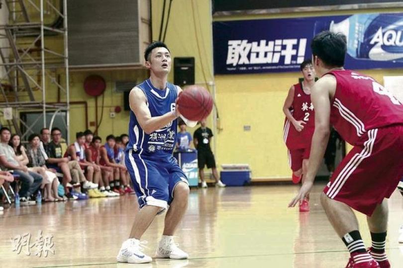 余文樂雖然個人只取得2分，但球隊最後仍能取勝。（攝影/記者：李潔盈）