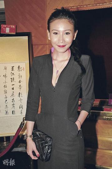 區文詩承認接受醫學美容，但並無整容。（攝影：梁迺楠） 何紫綸（攝影：梁迺楠）