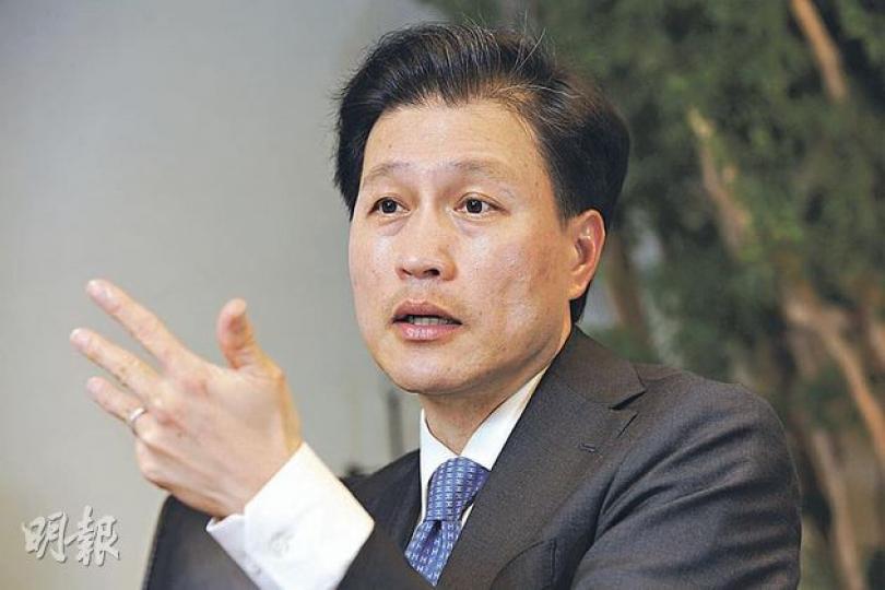 華美銀行董事長兼最高執行長吳建文預計，未來內地投資美國房地產的金額將持續增長，預料兩年內可增長至100億美元。（葉思雅攝）