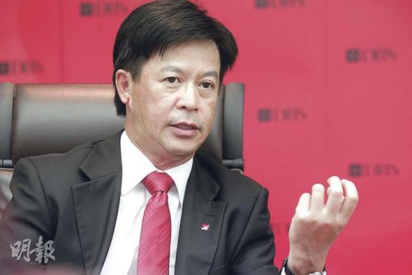 星展香港企業及機構銀行業務總監兼董事總經理張建生指出，由於人民幣回流機制未有進一步發展，相信下半年銀行人民幣貸款不會錄得顯著增長。（郭慶輝攝）