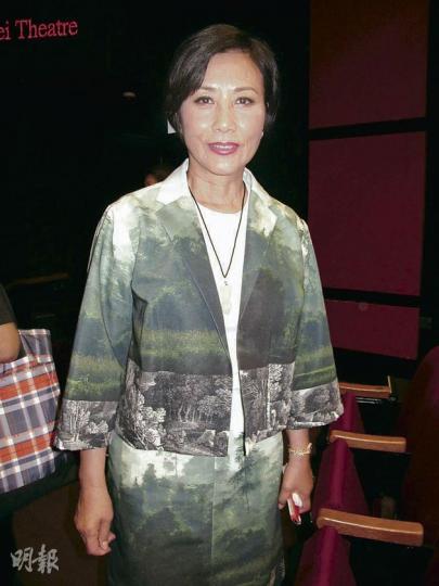 汪明荃推動粵劇不遺餘力。（攝影/記者：柯美）
