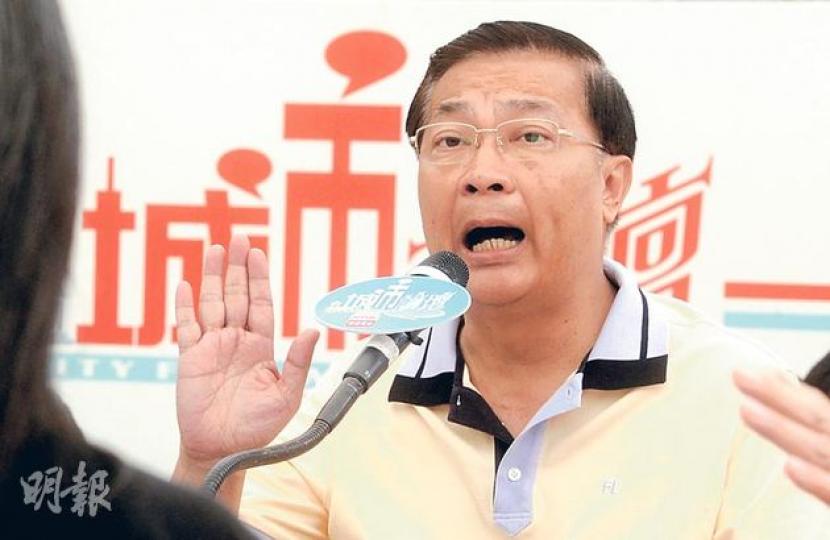 民建聯主席譚耀宗昨於港台《城市論壇》表示，特首梁振英應考慮委任更多立法會議員進入行政會議。（尹錦恩攝）