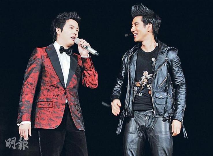 鋼琴王子李雲迪任王力宏嘉賓，除演奏鋼琴，更大開金口演唱。（攝影/記者﹕魏人）