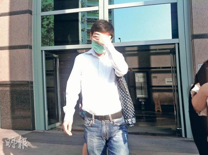 元朗大廈「多元式教育中心」東主林文輝，涉於去年國慶日在補習社內非禮8歲女生。（余卓善攝）